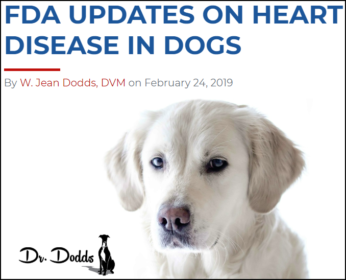 Tegne Tulipaner Penneven Shared Blog Post – FDA Updates on Heart Disease in Dogs – Hemopet – Dr. Jean  Dodds – Green Acres Kennel Shop Blog